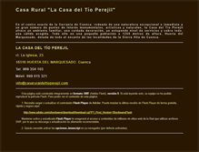 Tablet Screenshot of casaruraldeltioperejil.com